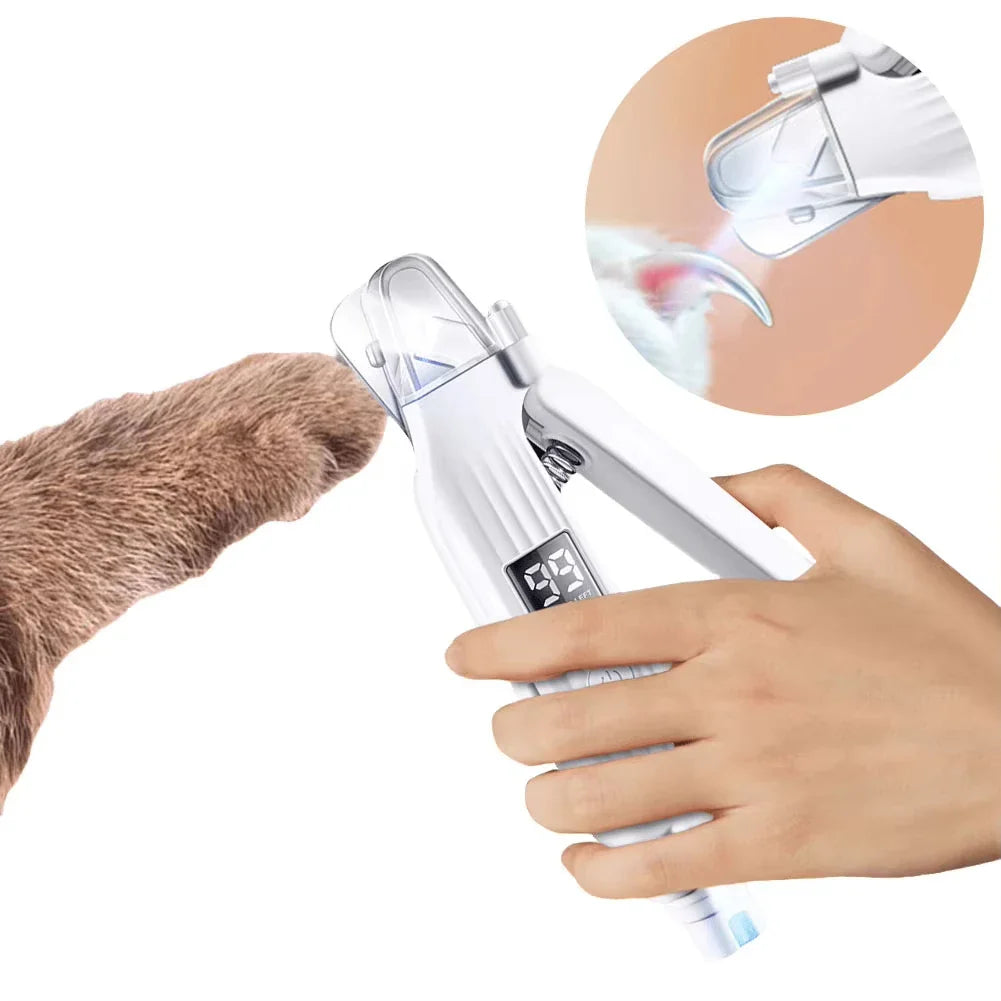 2-in-1 Electric Pet Nail Trimmer & Grinder -- Dogs, Cats & Small Pets
