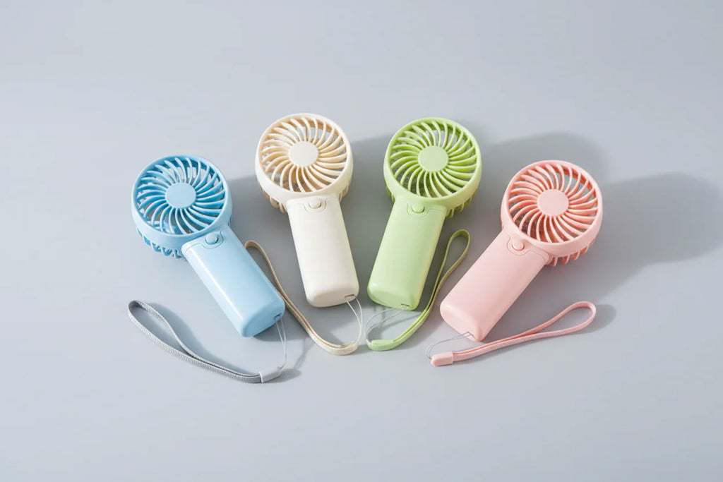 Portable Mini Pocket Fan -- Lightweight Battery-Powered Handheld Fan
