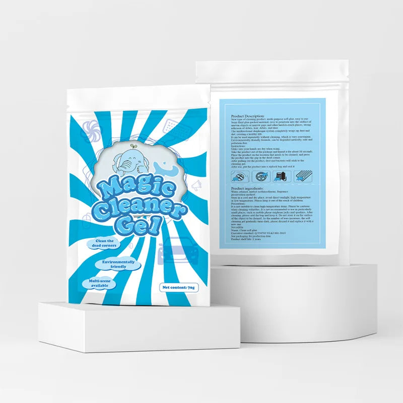 Magic Cleaning Gel Slime -- Car Interior, Keyboard & Electronics