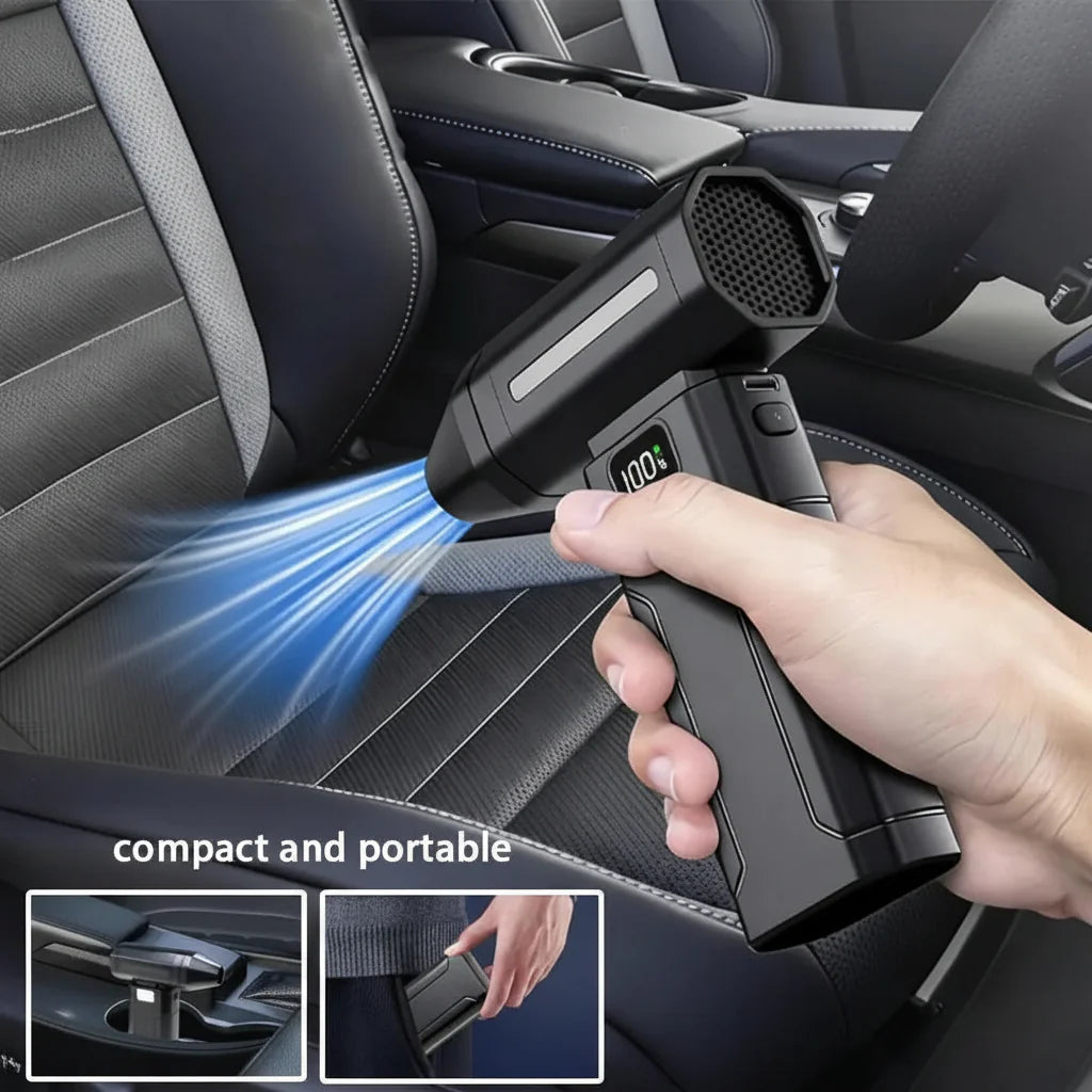 X8 Turbo Jet Air Blower -- Dust Cleaner, 6000mAh Rechargeable