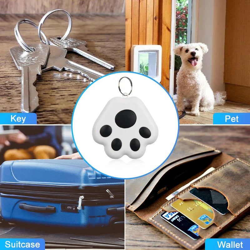 Mini Bluetooth Key Finder & Tracker | Smart Keychain Locator for Keys, Wallet, Pets & Bags | Remote Selfie Shutter | iOS & Android